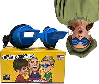 Flipped View Upside Down Goggles Hilarious Kids & Family Game Great for Parties, Birthdays Ages 8+