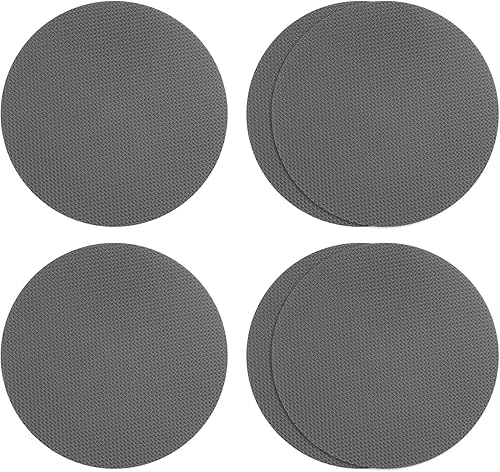 HARFINGTON 6 calcomanías antideslizantes para bañera, ducha, suelo, 3.94 pulgadas, cinta adhesiva antideslizante, estilo redondo, para baño, cocina,