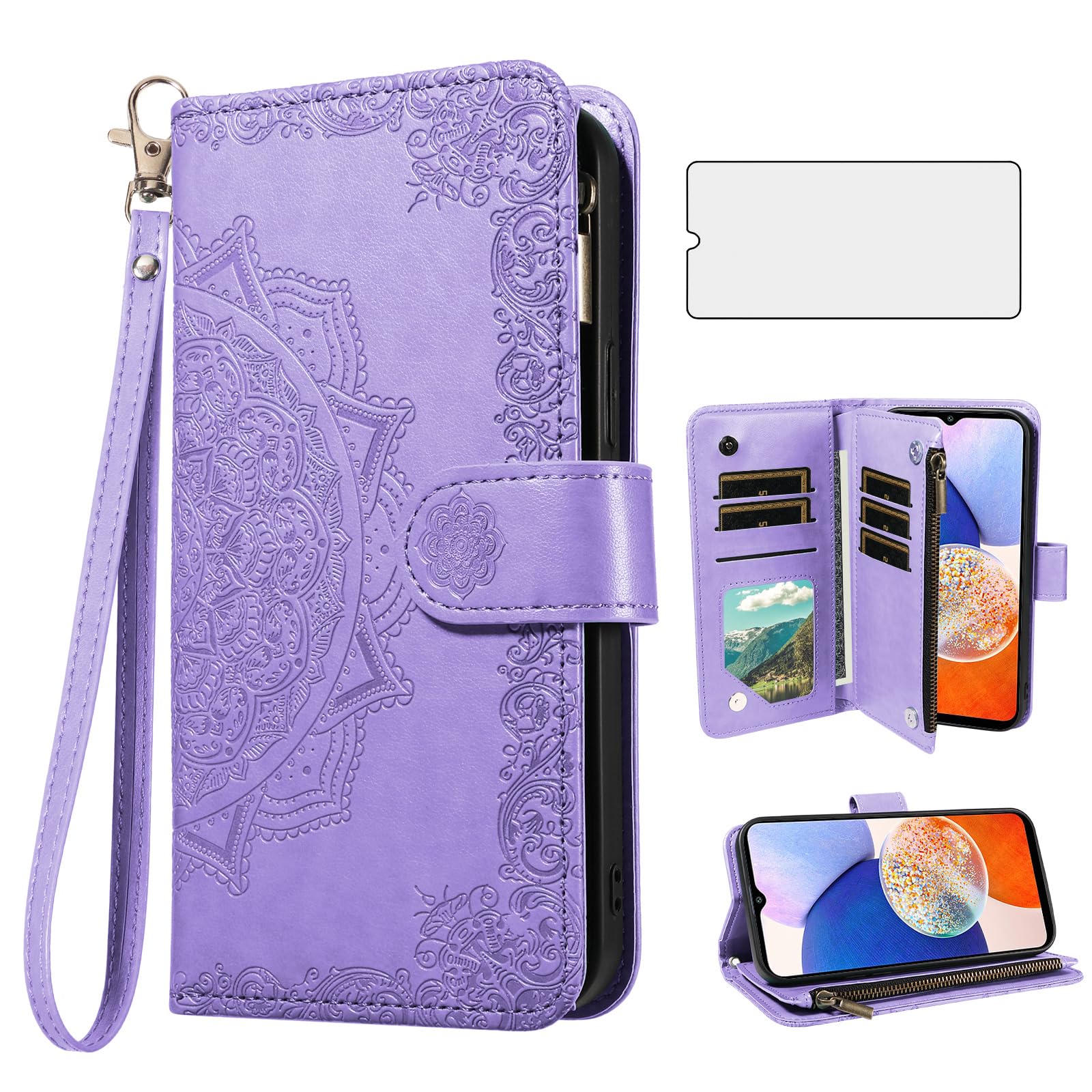 Coque Samsung Galaxy A14 anti-choc avec vitre écran anti-rayures - 8