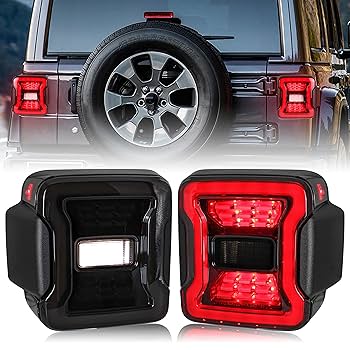 JEEP ジープ純正ラングラーJL LEDテールランプ右 USテールライト ジープラングラーJLのためのLEDテールライト