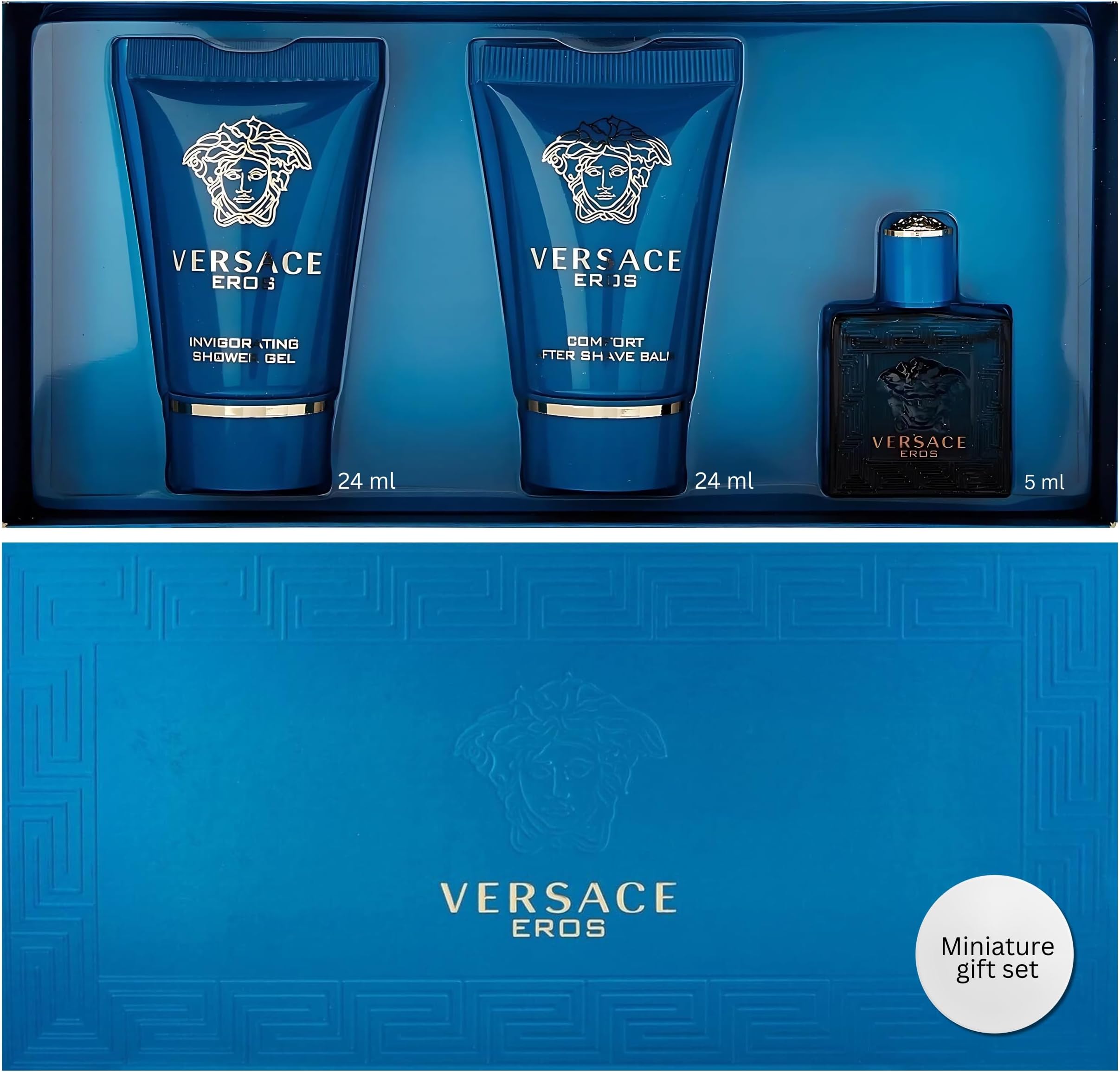 Eros Perfume for Men 3 Piece Mini Gift Set