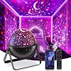 One Fire Star Projector Night Light for Kids Room, Bluetooth SpeakerRemote, 48 Lighting Cool Star Light Projector, Kids Room Decor, Christmas Gifts