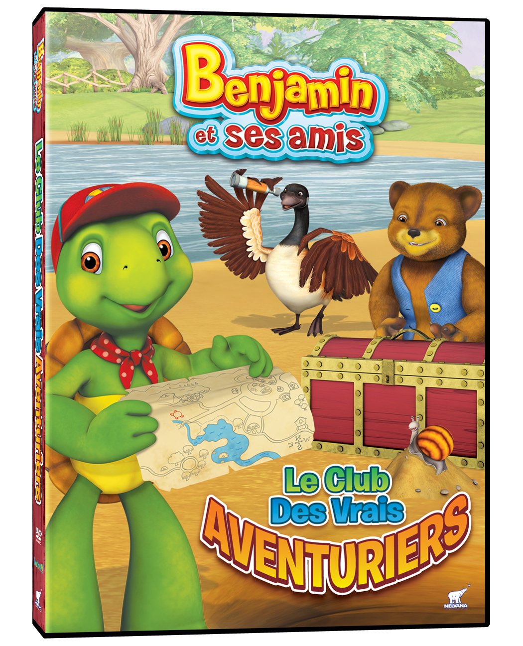 Benjamin et ses amis - Le Club Des Vrais Aventuriers (Bilingual) [DVD]