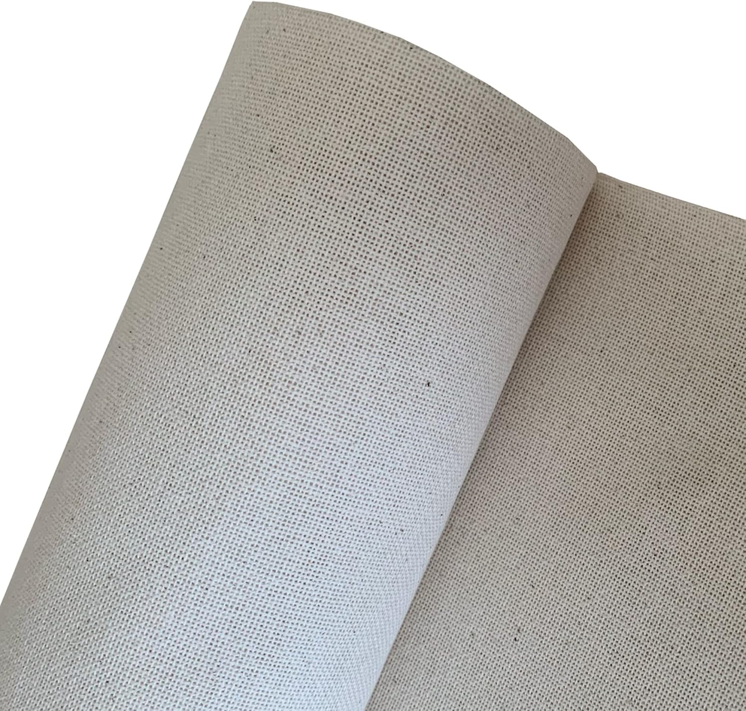 32 Count Evenweave Cloth Embroidery Cross Stitch Fabric, Natural Warm Color Ecru, W59 x L39