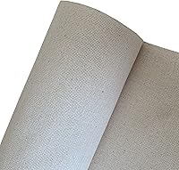 Vista 2 de Tela de punto de cruz, 32 unidades, tejido de punto de cruz, color crudo cálido natural, 29 pulgadas de ancho x 39 pulgadas de largo