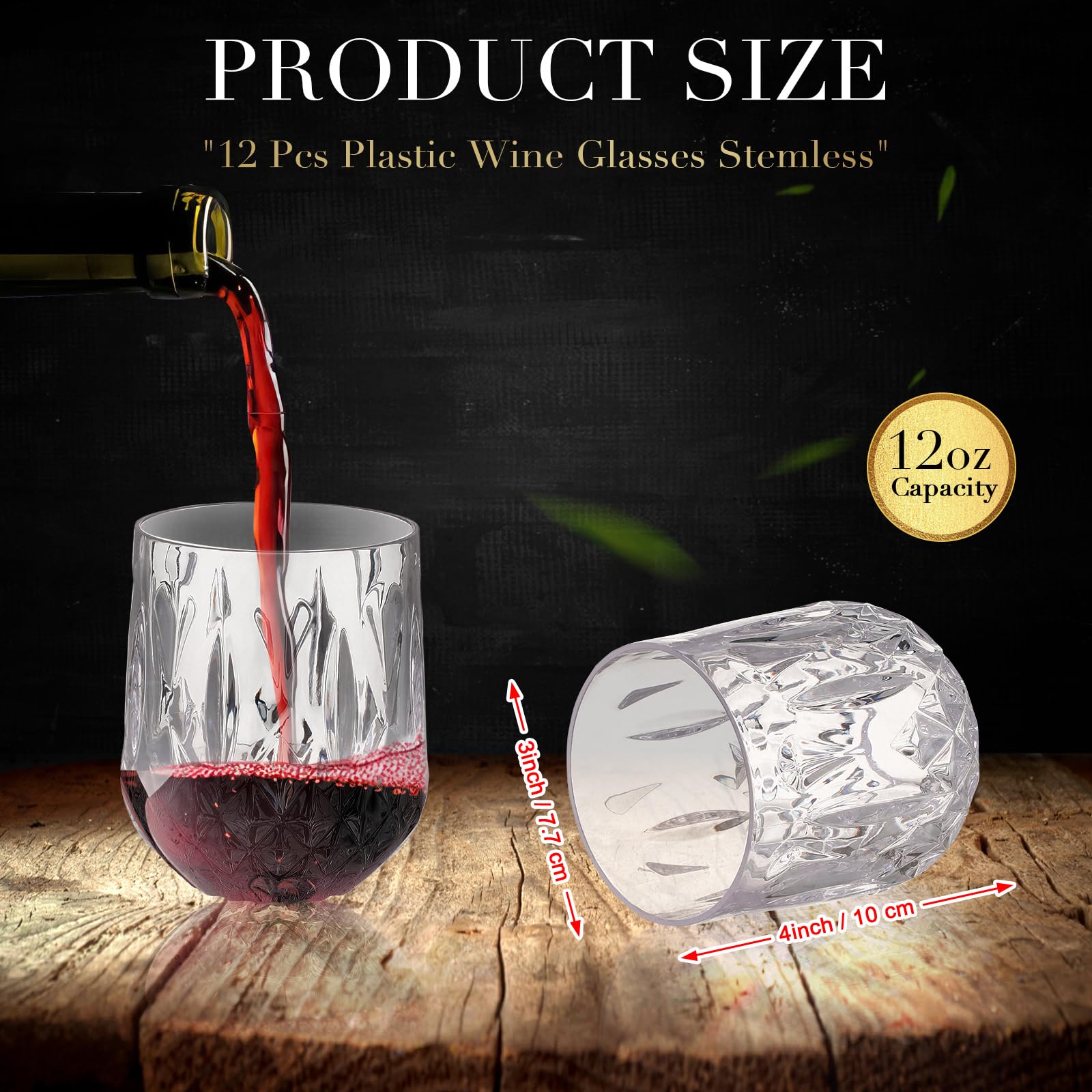 wine glass attachment for bottle Travel Wine Glasses: Portable & Stylish main image 1