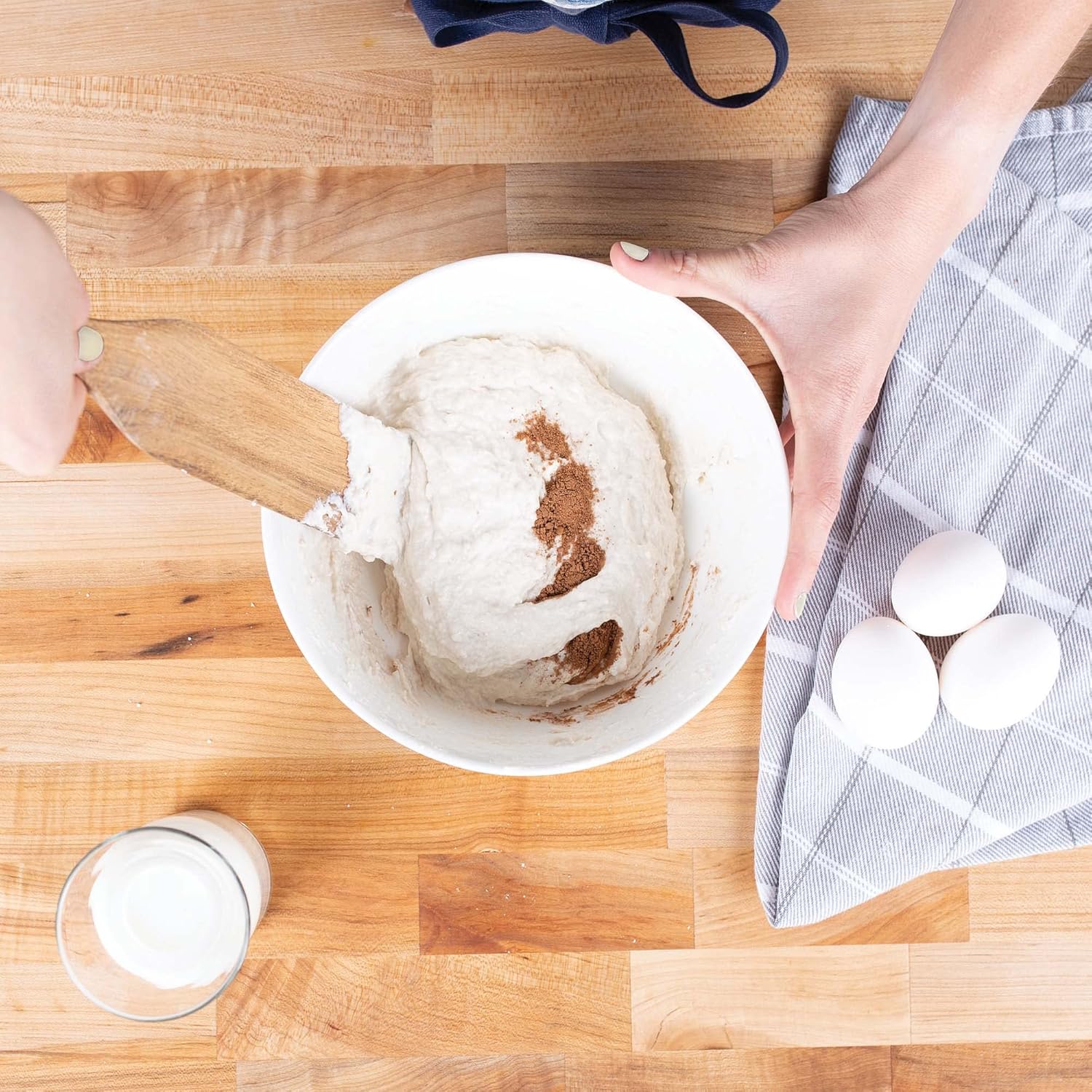 Mad Hungry, As Seen On TV, WKA 51218, 4-Piece Premium Acacia Wood Spurtle Set - Natural - Image 8