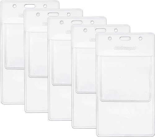 Vista 11 de Wisdompro Paquete de 5 protectores de bolsillo transparentes resistentes para camisas, abrigos de laboratorio, pantalones, multiusos