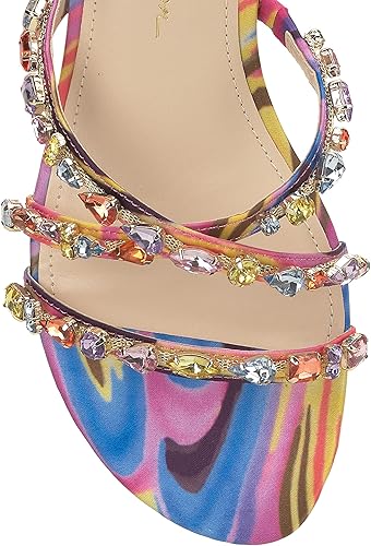 Miniatura 5 de Jessica Simpson Sandalias planas con cordones Rabenie para mujer