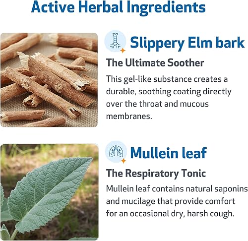 Miniatura 3 de Pet Wellbeing Garganta dorada para gatos – Apoyo respiratorio para gatos, tos ocasional y ronquera con gordolobo y olmo resbaladizo – Certificado