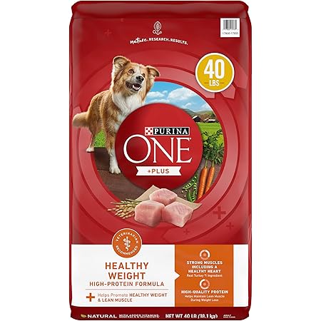 Purina ONE SmartBlend Natural Healthy Weight Formula Adult Dry Dog Food & Wet Dog Food