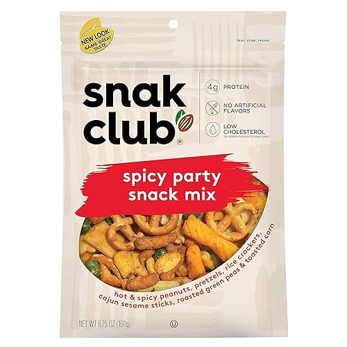 Snak Club Mezcla picante para fiestas resellable.