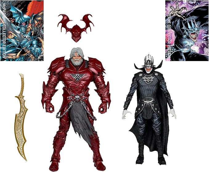 Figura de acción DC Multiverse Batman Who Laughs 7in 2pz miniatura 3