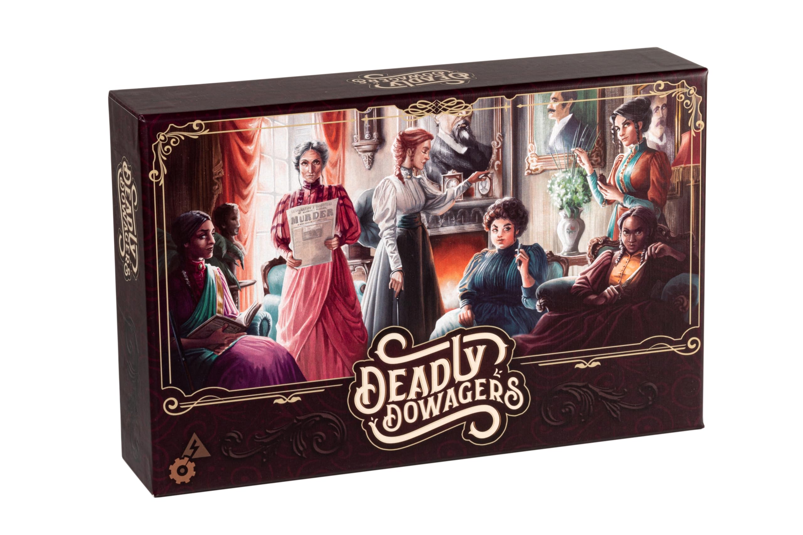 Deadly Dowagers Card Game | Strategic Marriage & Murder Victorian Game for Adults & Teens | Dark Comedy Card-Drafting | 2–6 Players | Perfect for Game Nights and Board Game Lovers