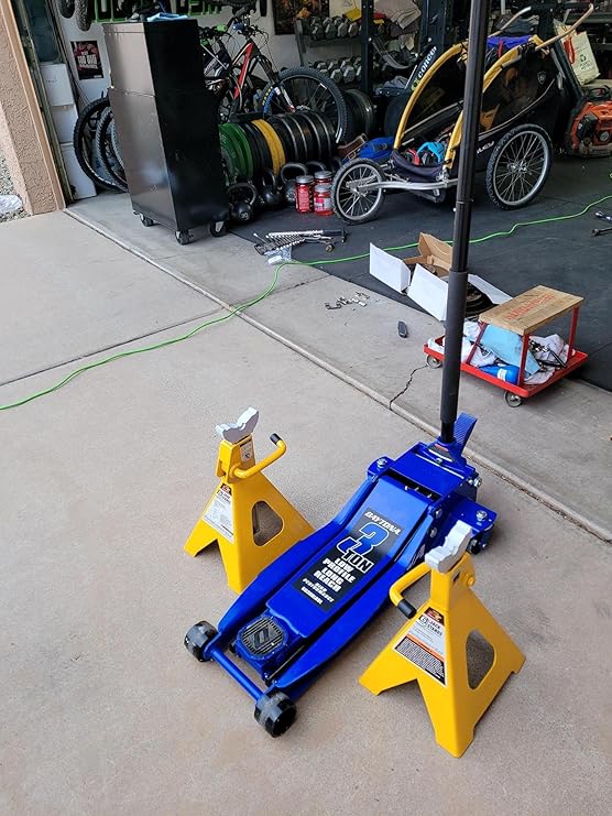 3 ton Long Reach Low Profile Steel Heavy Duty Floor Jack