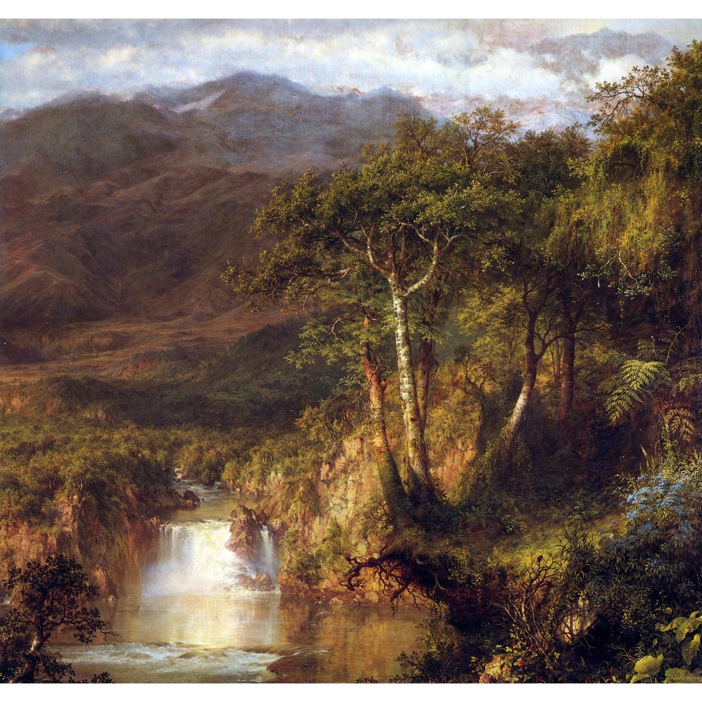 Impression giclée Cœur des Andes toile musée décoration murale - 2