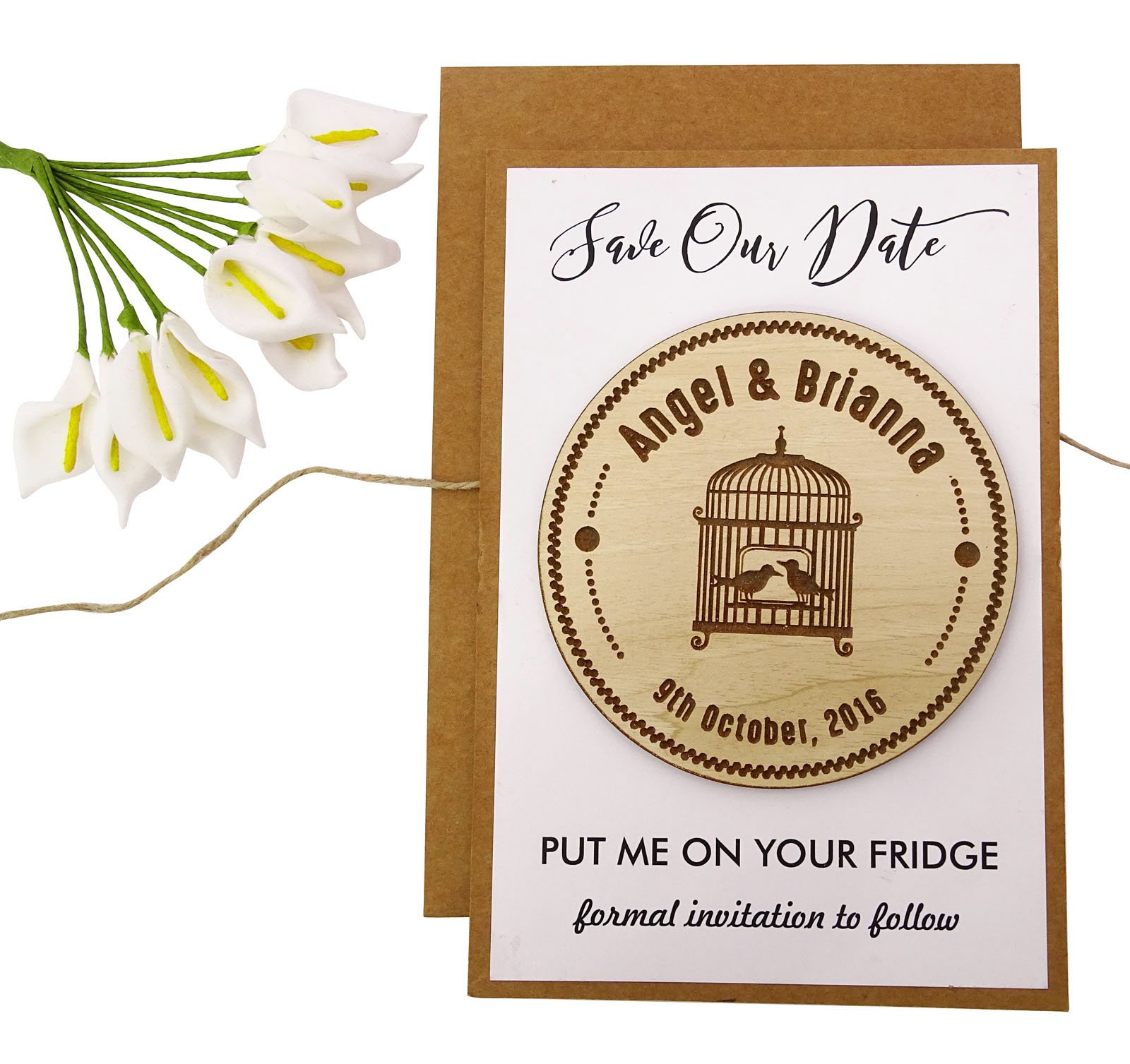 Darling Souvenir Rustikale Hochzeit Abwehr das Holz Magnet 25 Individuelle Gravur Holz Magnet Personalisierte Geschenke