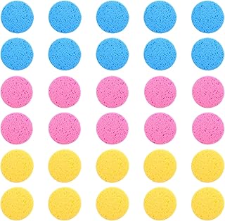 MERRYHAPY 30Pcs Round Makeup Removal Sponges ...