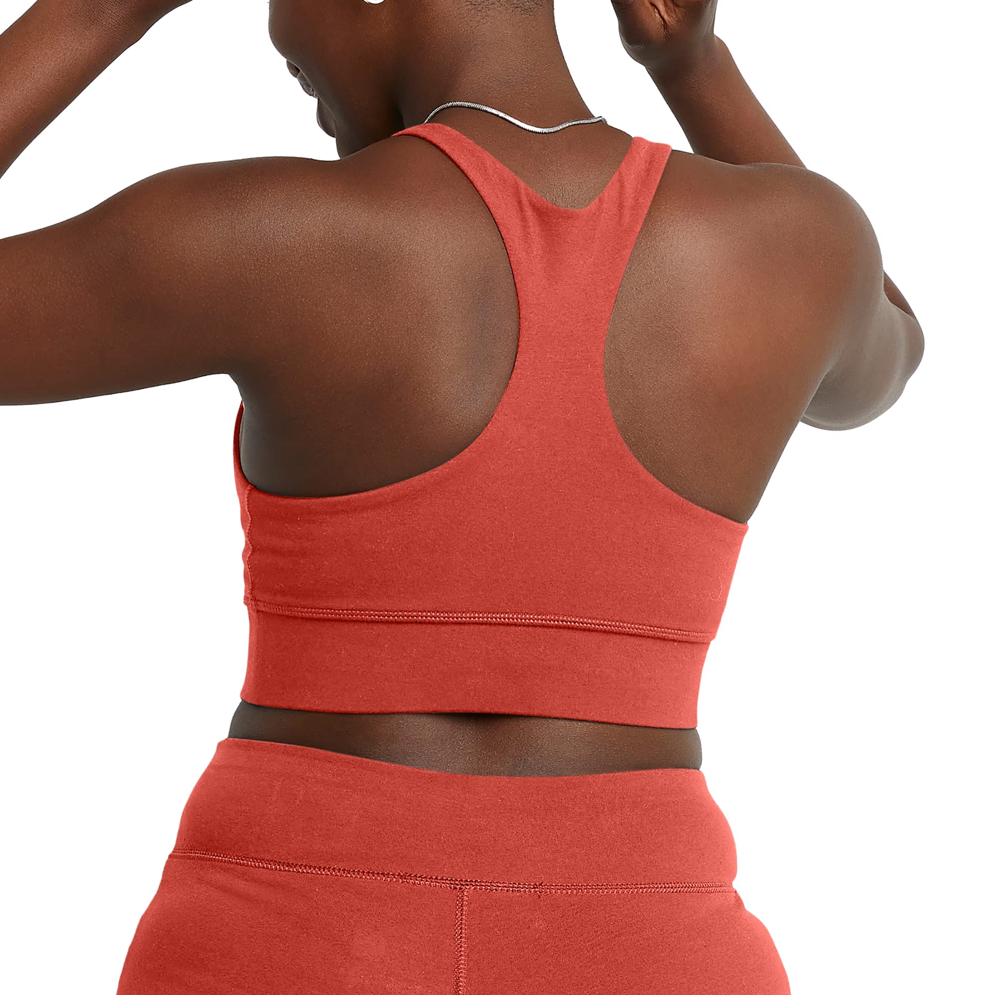 Hanes Originals Longline Bralette, Pullover Cotton Longline Bra with Moderate Support Sujetador Deportivo Mujer