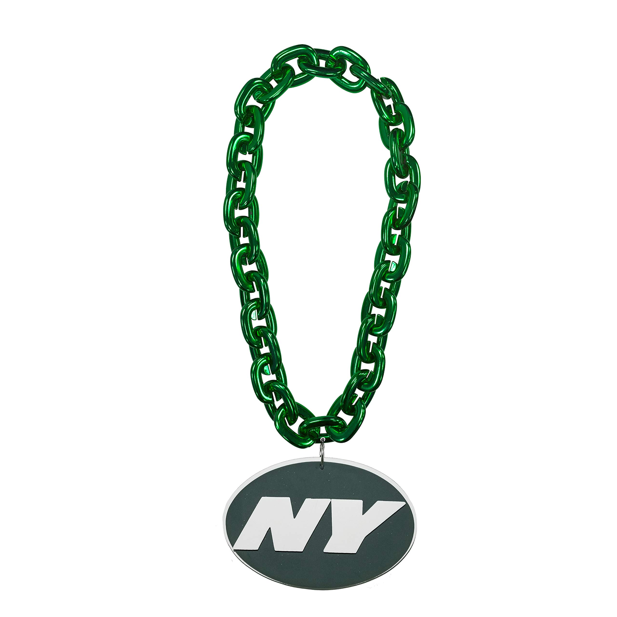 NFL New York Jets New York Jets NFL 3D Fanchain Magnet, Grün, One Size
