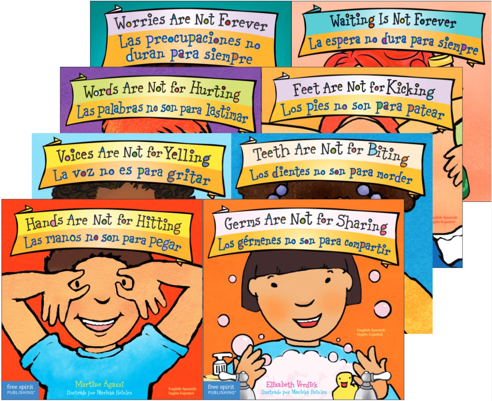 Best Behavior(r) Series (Bilingual Boardbooks) 8-Book Set (English and Spanish Edition)