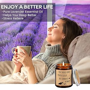 Housewarming Gifts for Women, House Warming Gifts for New Home, New House for Home, Funny Housewarming Gift Ideas, Scented Candles, Homeowner Gift for Friend