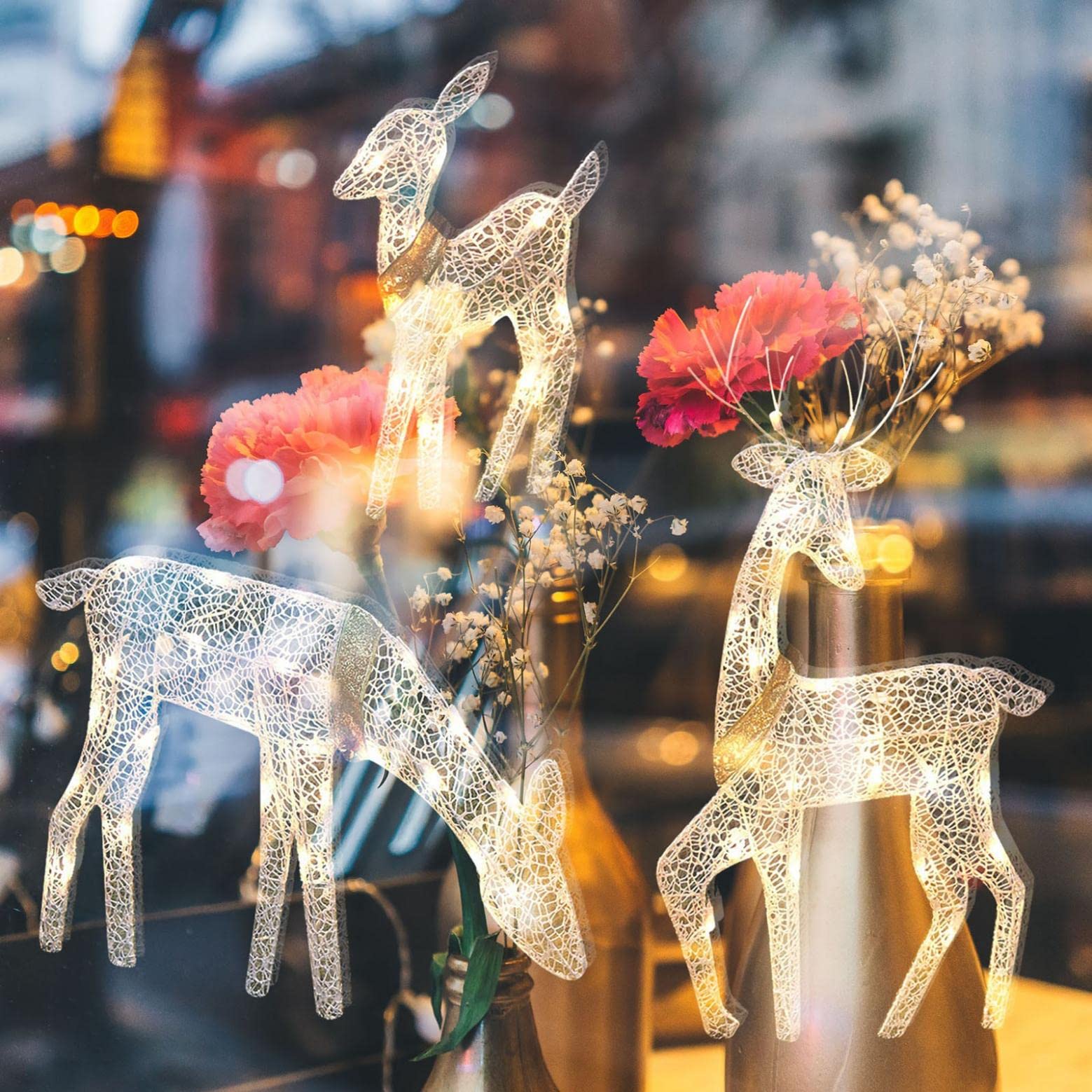 アメリカ 夜空を駆けるきらきらトナカイさんプレゼント♡ アメリカ