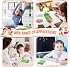 24 Pieces Basic Calculators for Students Small Pocket Size 8 Digit Display Mini Calculators Dual Powered Handheld for School Desktop Home(Green)