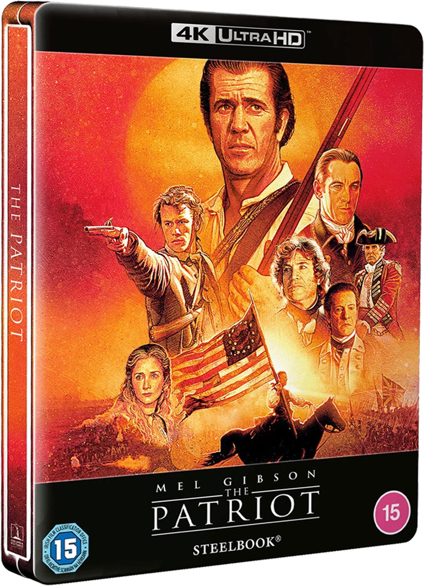 The Patriot (Limited Edition, SteelBook) [Special Bonus Features / 2000] [4K UHD + Blu-ray] [Region Free]