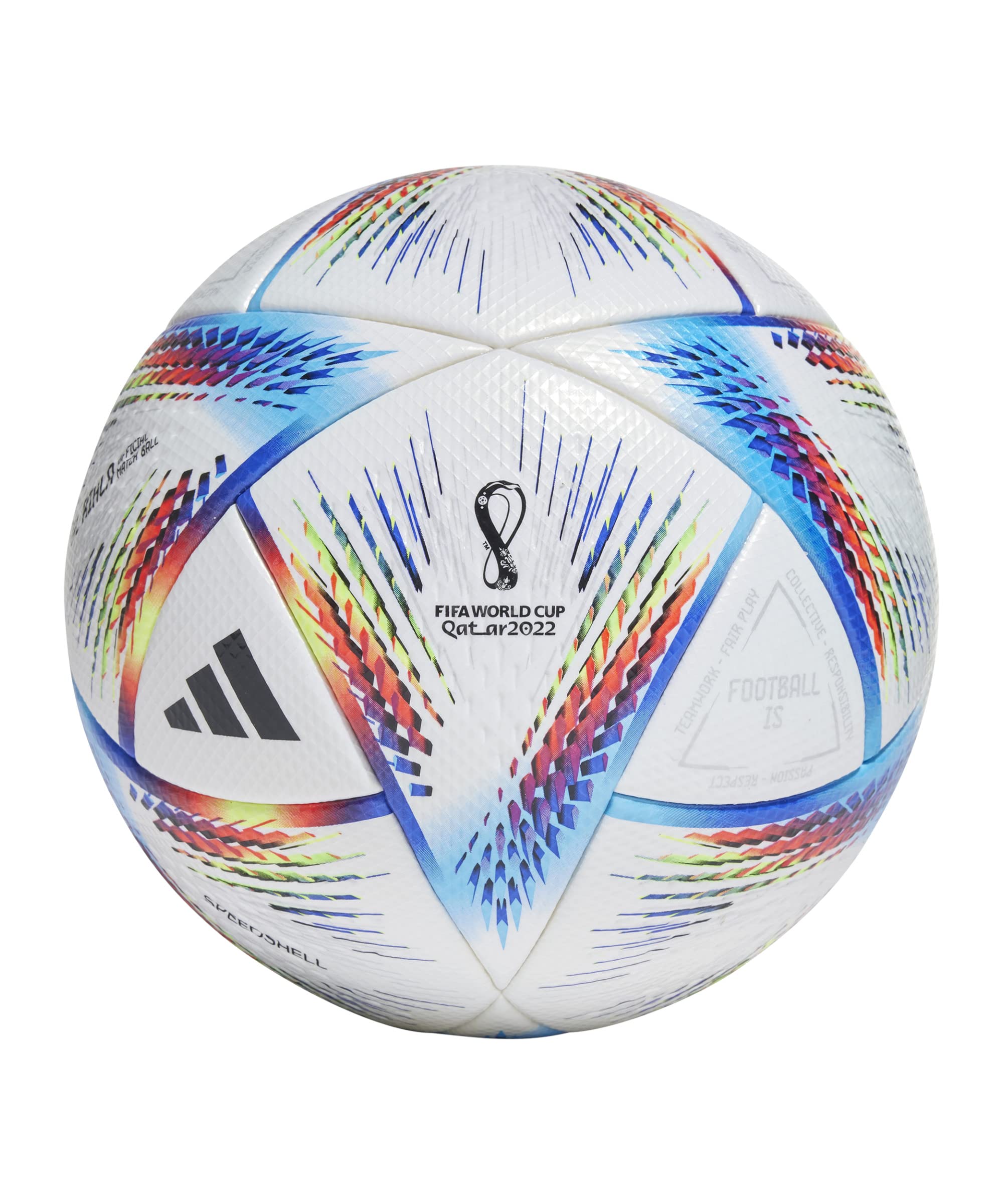 adidas H57783 RIHLA PRO Recreational soccer ball Sport white/PANTONE 5