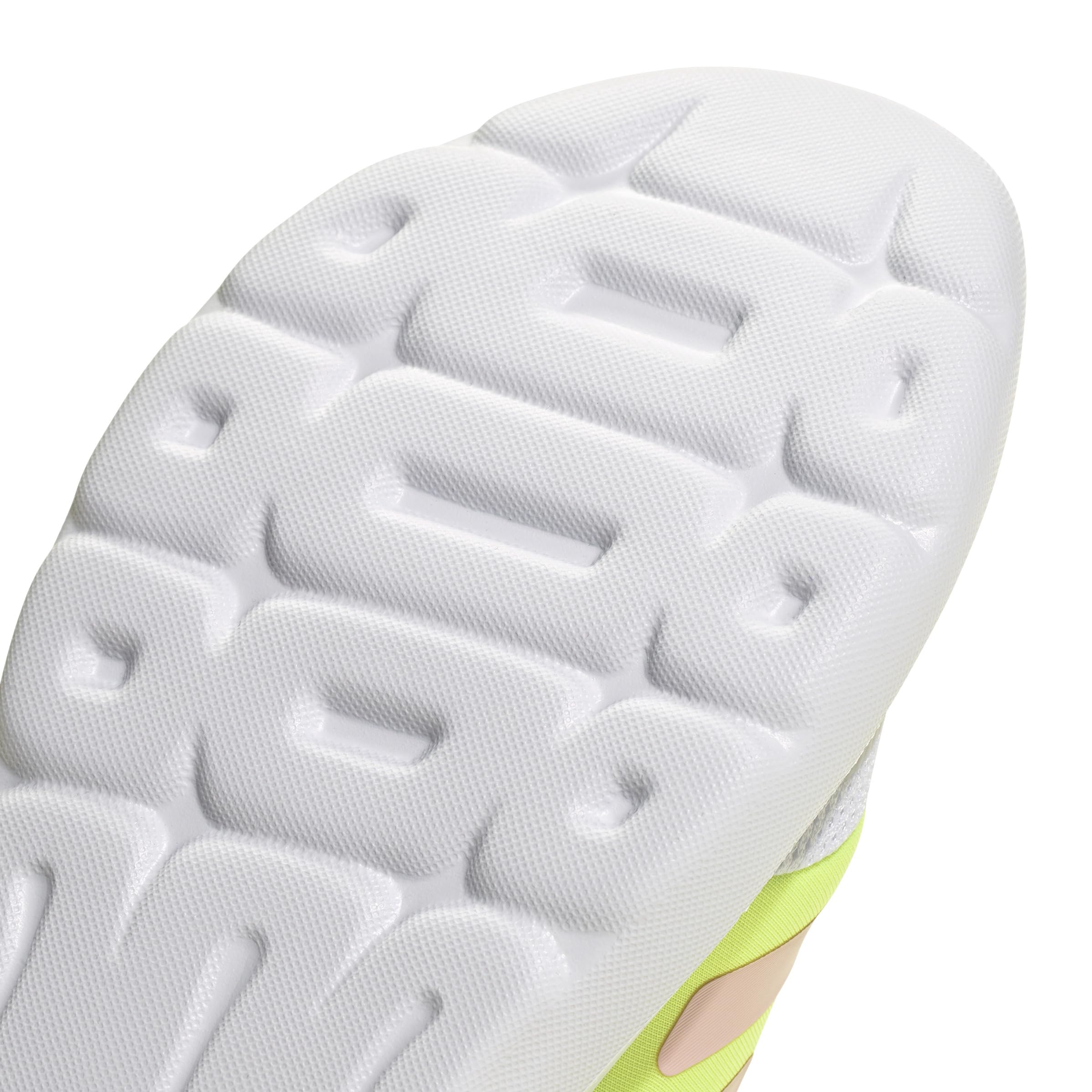 adidas Unisex niños TENSAUR Run 3.0 Shoes Junior, FTWR White/Clear Pink/hi-Res Yellow, 38 2/3 EU