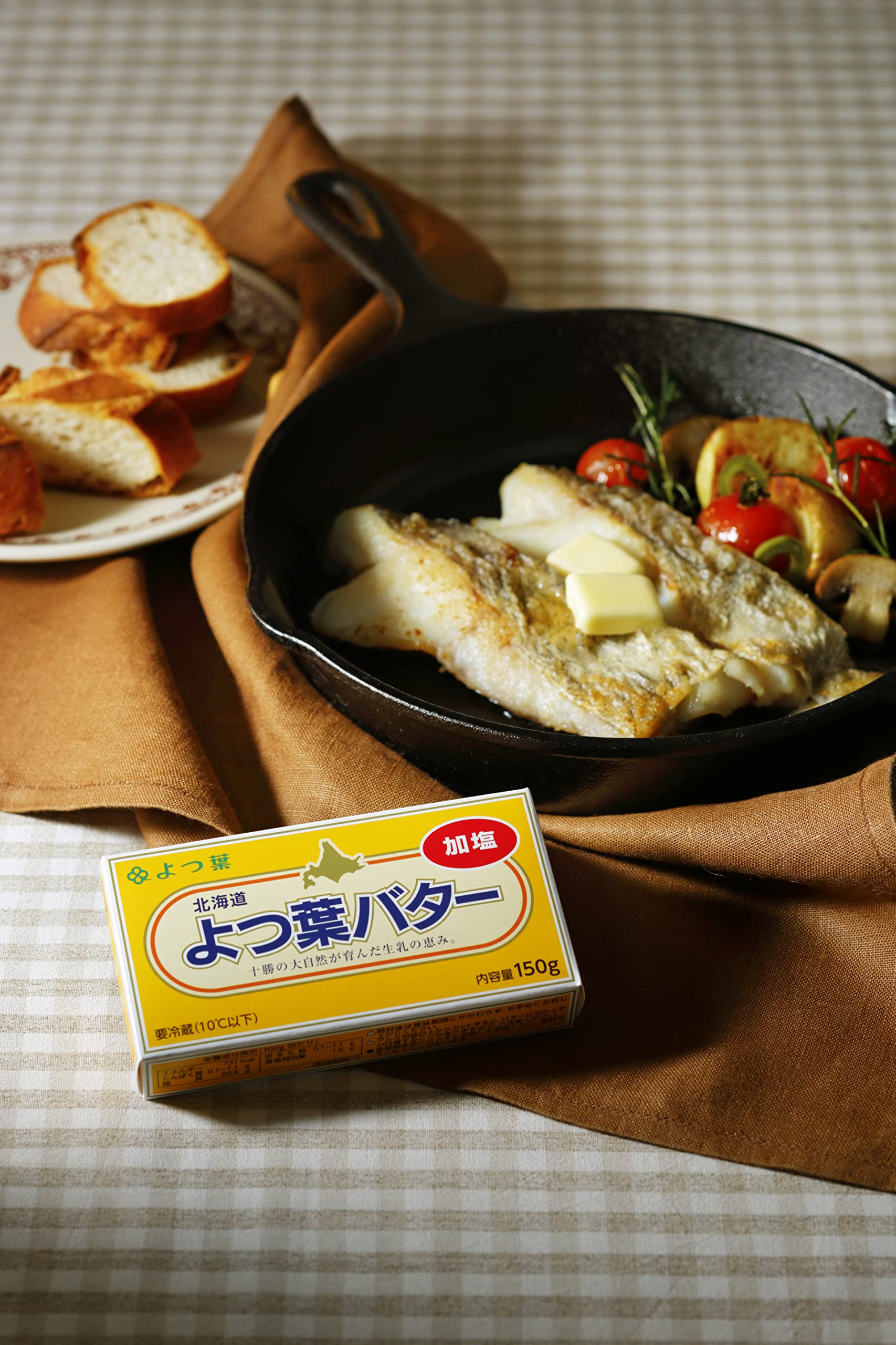Amazon.co.jp: [冷蔵] よつ葉バター加塩 150g : 食品・飲料・お酒