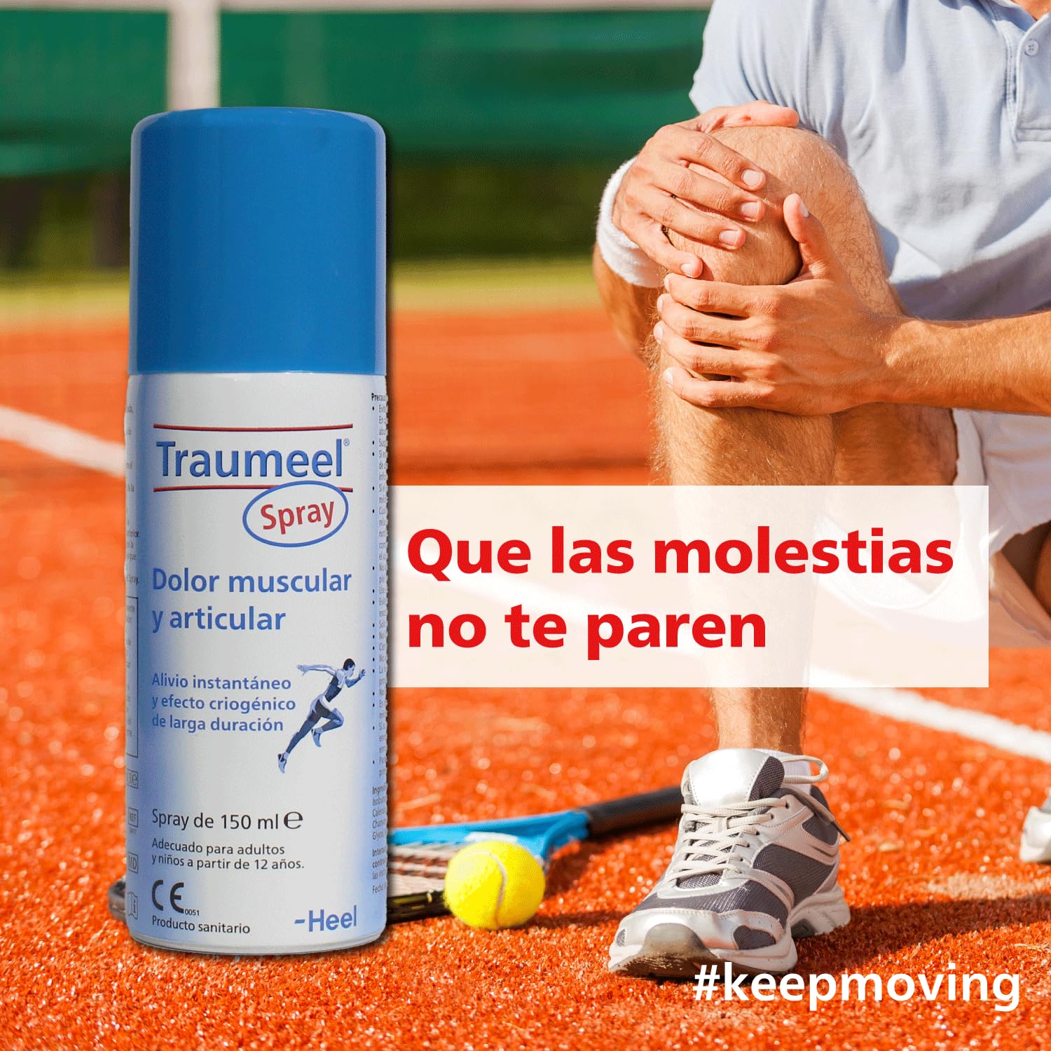 Heel Traumeel Spray Frío a base de Plantas para Golpes y Muscular- No te pares- 150 ml