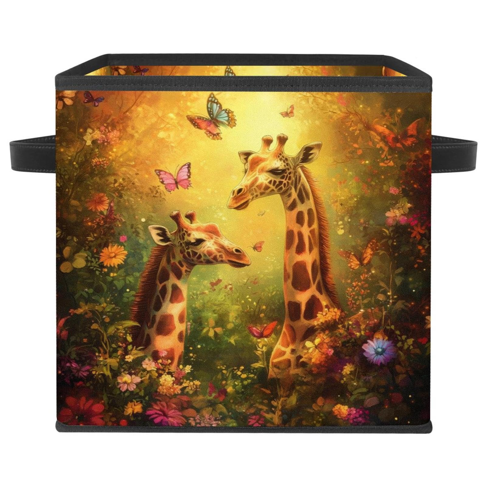Boîte de rangement pliable 28 cm pour organiser vêtements et jouets
