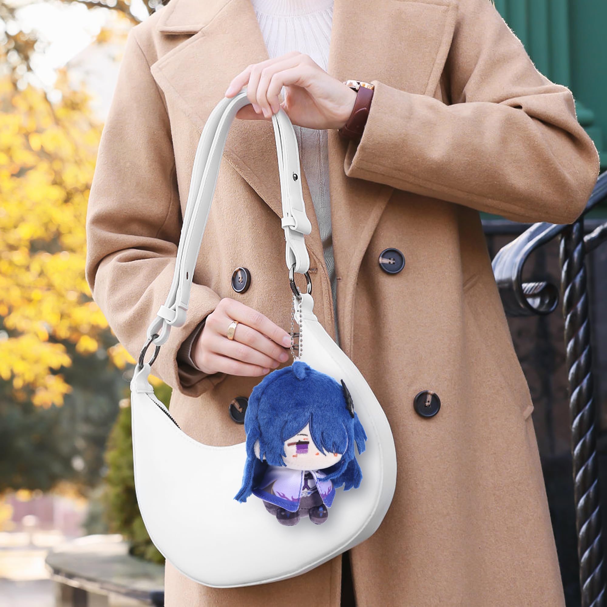 UTIEHD Anime Game HSR Character Bag Charm, Cute 4-Inch Collectible Keychain Pendant - Image 4