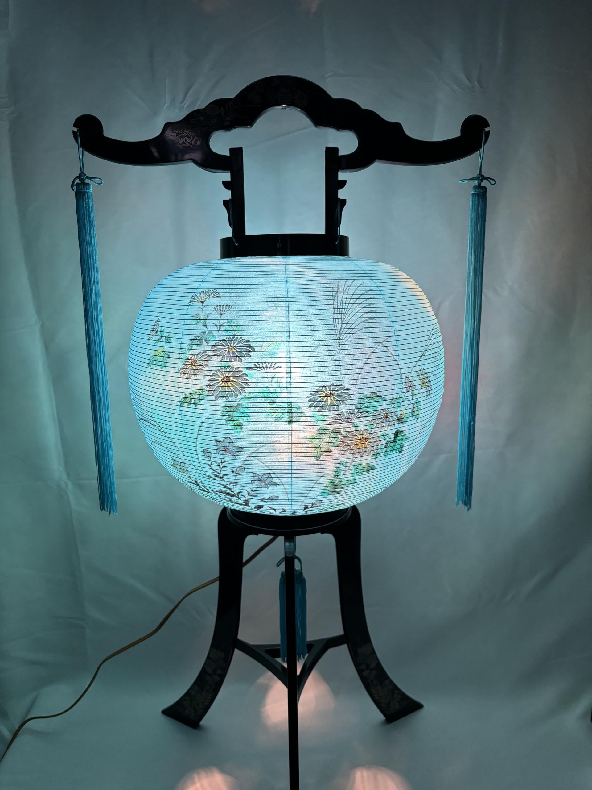 Amazon｜漆ぷろだくと 岐阜提灯 盆提灯 回転灯 10号 11号 ( 高さ