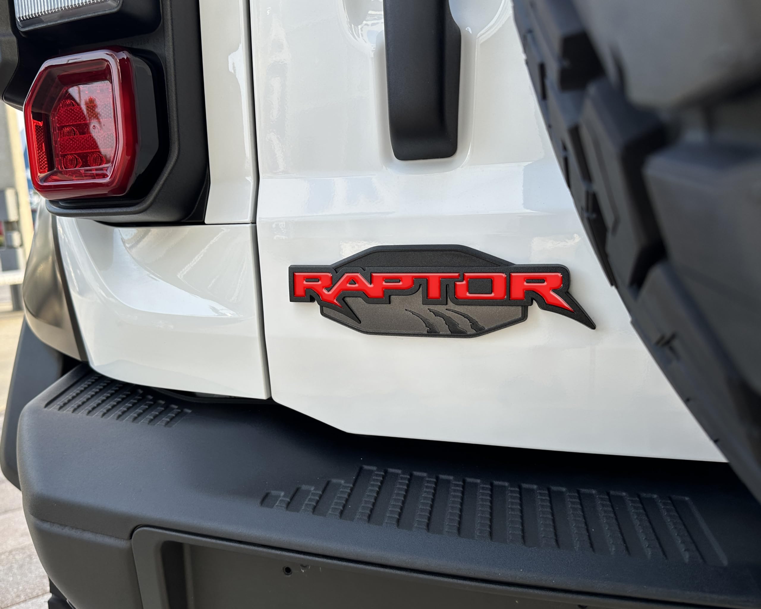 Raptor Emblem Inserts - Compatible with 2022-2024 Bronco Raptor