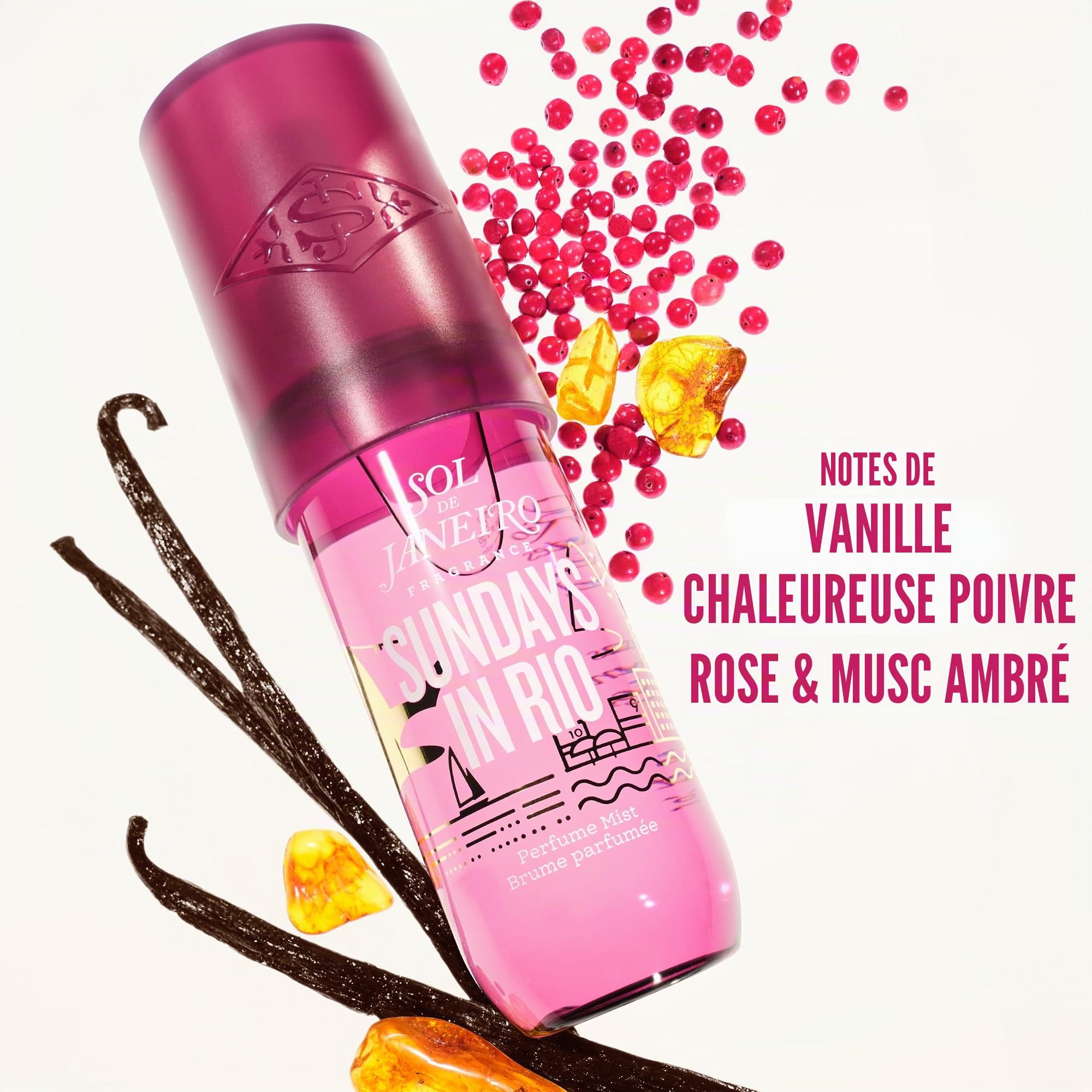 Sol de Janeiro Sundays in Rio Fragrance Brume Parfumée pour cheveux et corps édition limitée 90 ml