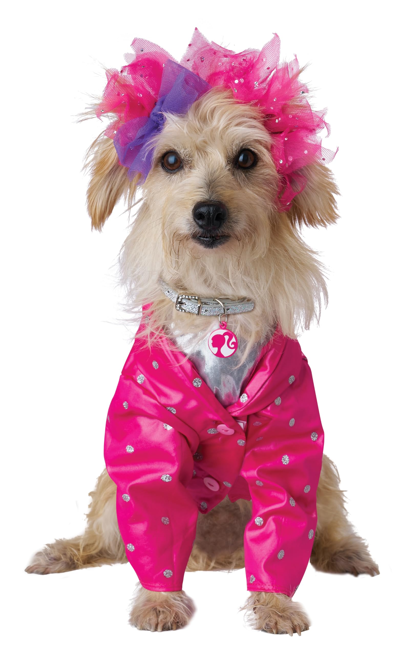 Déguisement Barbie and The Rockers pour chien taille M habit rock