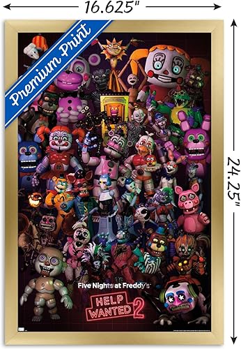 Miniatura 7 de Trends International Five Nights at Freddy's Help Wanted 2 - Póster de pared de grupo