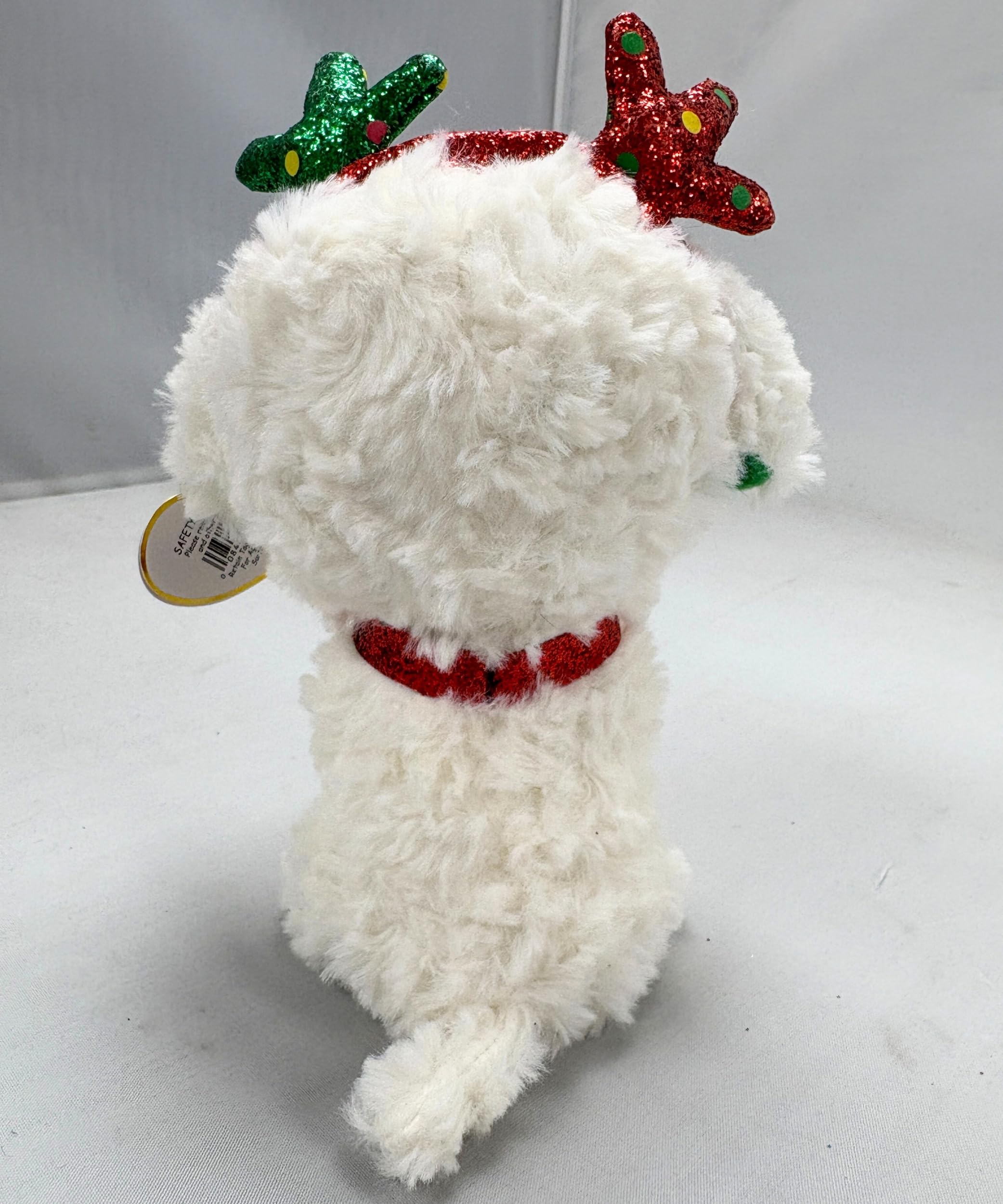 TY Sugar Dog Xmas 2019 pluszowy wielokolorowy One Size