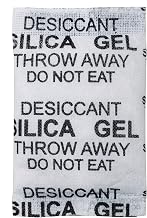 Elysian Premium Silica Gel 10gm Pouch 100 pcs Pack, Silica Gel 1000 Gram Pack, Desiccant Dehumidifier Silica Gel Bags for ...