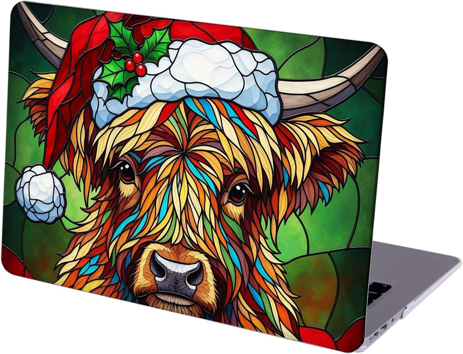 Compatible with MacBook Neo 13-inch, Hard Shell Case with Keyboard Cover and Screen Protector (A3404 A18 Pro chip, 2026 Release) - Highland Cow MC23283
