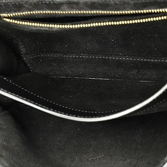 Pre-Loved Soft 16 Bag Smooth Calfskin Teen, Black
