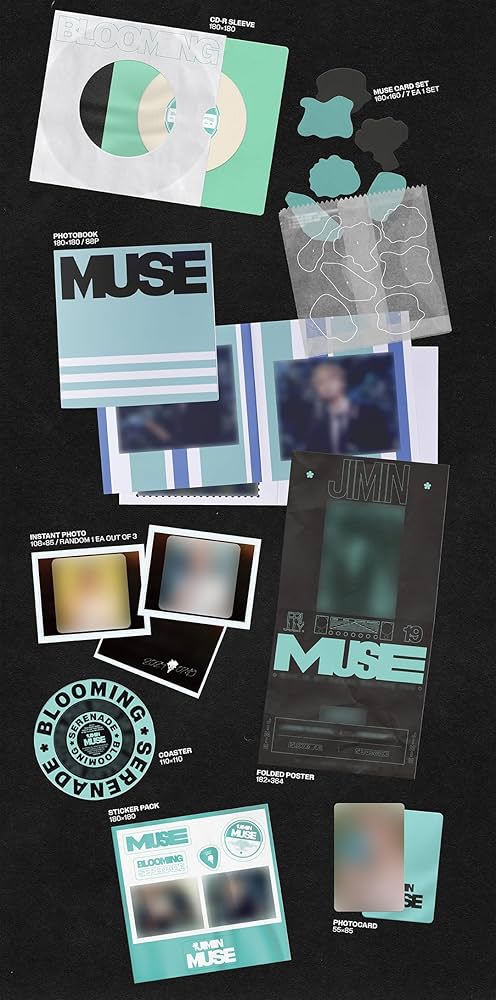 【購入特典】BTS jimin ジミン アルバム MUSE ジミン (JIMIN/BTS)｜セカンドソロアルバム『MUSE』リリース