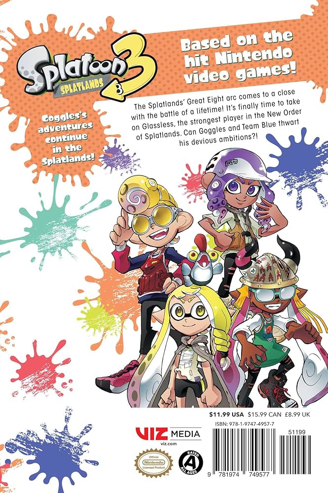 Amazon | Splatoon 3: Splatlands, Vol. 3 | Hinodeya, Sankichi