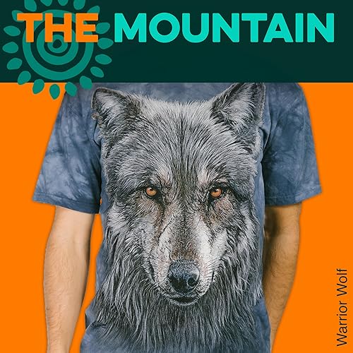 Miniatura 2 de The Mountain Camiseta de manga corta The Mountain Warrior Wolf para hombre