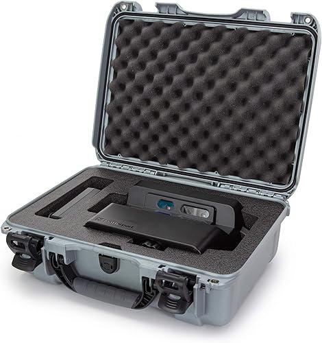 Nanuk 925 Estuche rígido impermeable con inserto de espuma personalizado para cámara Matterport - Plata (925-EMATT5)