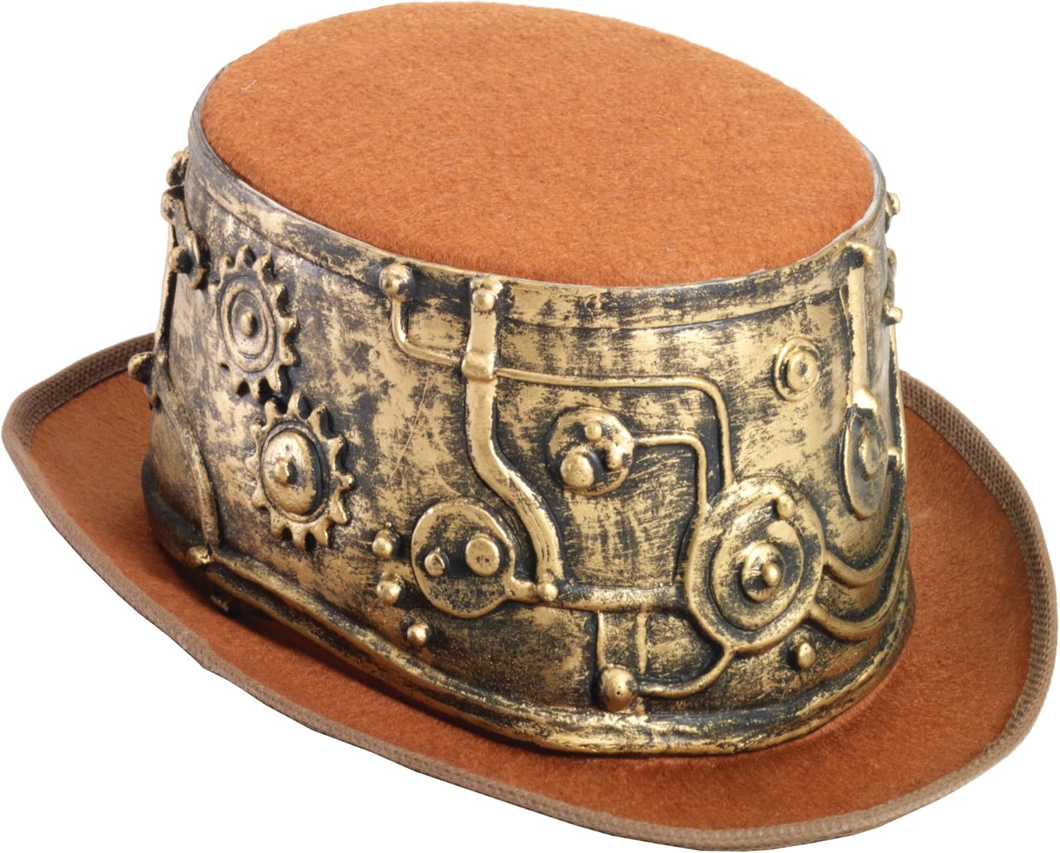 Forum Men's Deluxe Steampunk Top Hat One Size Multi