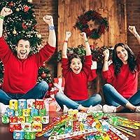 Vista 5 de Max Fun 48 piezas de pulseras de bofetada de Navidad, juguetes para niños, recuerdos de fiesta de Navidad, rellenos de calcetines de Navidad